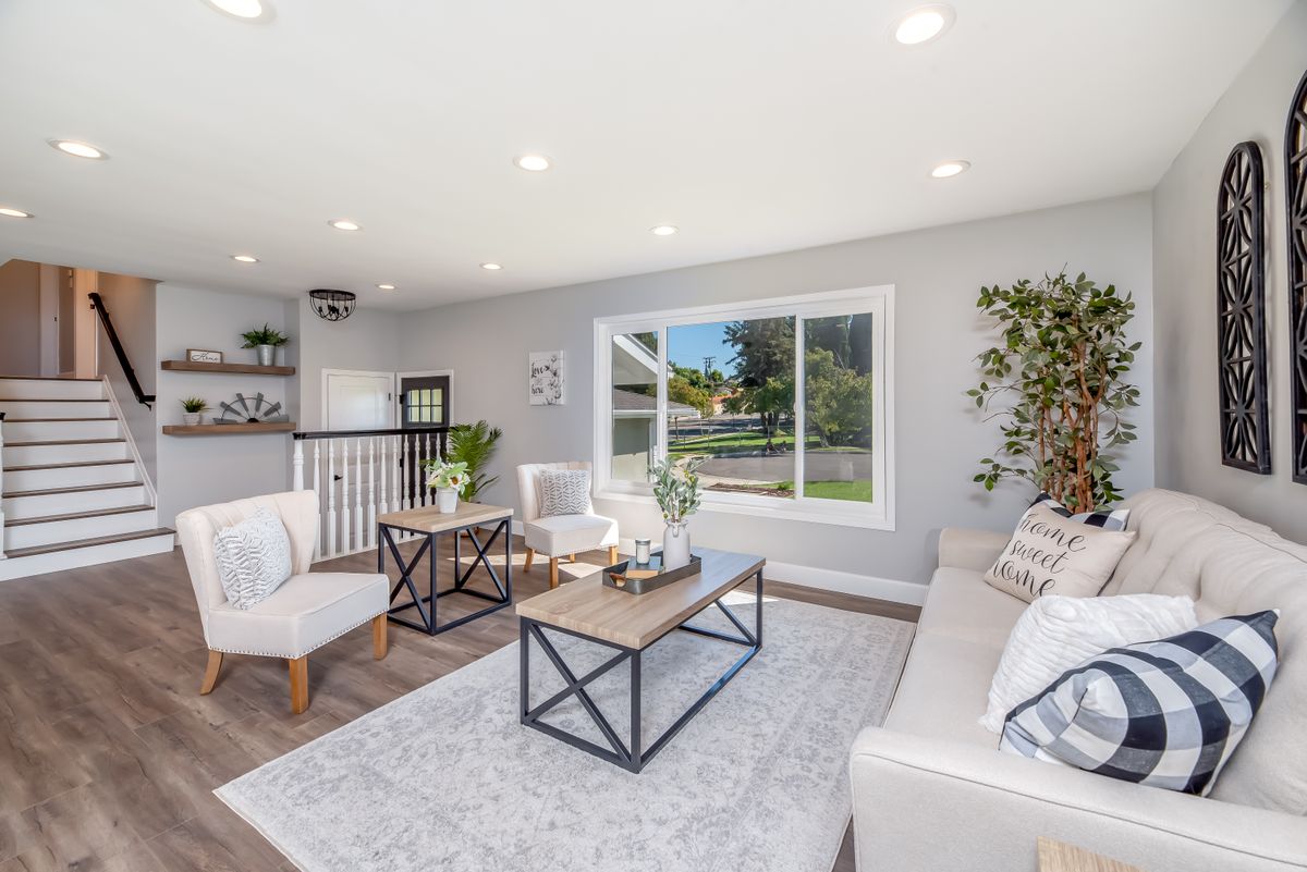 Inside a new home